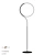 Modern CircleLine Floor Lamp 3D model small image 1