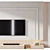 Modern TV Wall Unit 3 3D model small image 4