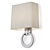 Elegant Silver Ring Wall Sconce 3D model small image 4