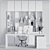 Executive Office Furniture Set 3D model small image 5