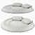 Plush Seat Cushion with Thick Padding 3D model small image 4