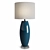 Elegant Louvre Home Malta Table Lamp 3D model small image 3