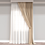 Versatile 3D Curtain Model - VRay & Corona Compatible 3D model small image 1