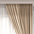 Versatile 3D Curtain Model - VRay & Corona Compatible 3D model small image 3