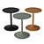 Contemporary Muuto Soft Side Table 3D model small image 1