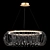 MERTEN Pendant Chandeliers Set 3D model small image 6