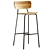 Modern High Multi-Layer Wood Stool 3D model small image 1