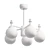  Scandinavian Pendant Chandelier LUFTSKIP 3D model small image 2