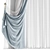 Minimalist Curtain Design 3D model small image 2