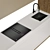 Modern Style Customizable Kitchen 3D model small image 3