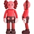 KAWS Companion Figure Set 3D model small image 2