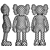 KAWS Companion Figure Set 3D model small image 5