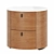 Contemporary Wood Bedside Table Onda 3D model small image 3