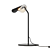 Adjustable Metal Table Lamp - Vray/Corona 3D model small image 4