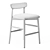 Stylish Miniforms Claretta Chair 3D model small image 4