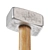 Mini Sledgehammer: Heavy-duty Strike Tool 3D model small image 5