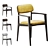 Dual Style Poliform Curve Chair 3D model small image 1