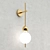 Candied Haws Brass Wall Lamp 3D model small image 4