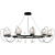 Versatile Ring Chandelier & Lamps 3D model small image 6