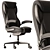 Ergo Comfort Office Chair 31 3D model small image 2