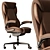 Ergo Comfort Office Chair 31 3D model small image 3