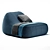 Colorful Comfort: Float Mini Chair 3D model small image 6