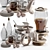 Modern Tableware Set 2 - 3D Model 3D model small image 2