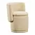 Elegant Swivel Barrel Chair Upholstered 3D model small image 3