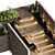 Outdoor Staircase Kit - Designer Series 3D model small image 6