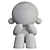 Neo-Pop Boy Statuette by Miklos Kiss 3D model small image 4