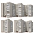 Panel Residential House Model 3D model small image 1