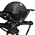 Portable Weber Q 1200 Grill 3D model small image 2