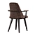 Elegant Roche Bobois Chair 3D model small image 2