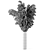 Pampas Bouquet in IKEA Vase 3D model small image 3