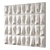 Ceramic Wall Panel Art 1960s 3D model small image 2