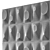 Ceramic Wall Panel Art 1960s 3D model small image 7