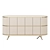 Modern Elegance Wooden Chest J081 3D model small image 2