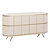 Modern Elegance Wooden Chest J081 3D model small image 3