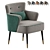 FOSUHOUSE Armchair 3D Model 3D model small image 1