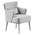 FOSUHOUSE Armchair 3D Model 3D model small image 7