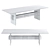 Sleek Modern Utzon Table #2 3D model small image 3