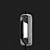  Sleek Modern Hilo Pendant Light 3D model small image 3