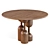 Baoba Organic Dining Table Set 3D model small image 3