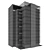 Customizable Residential Building Model 3D model small image 8