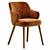 Sleek FOYER Chair - Modern Elegance 3D model small image 4