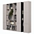 Modular Cabinet with Shelves 3D model small image 2