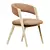 Sleek Kaya Dining Chair 3D model small image 3