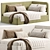 Roxy Sofa-Bed: Stylish Compact Multifunctional 3D model small image 1