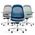 Ergonomic Haworth Breck Chair 3D model small image 2