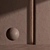 Beige Decorative Plaster Material 3D model small image 6